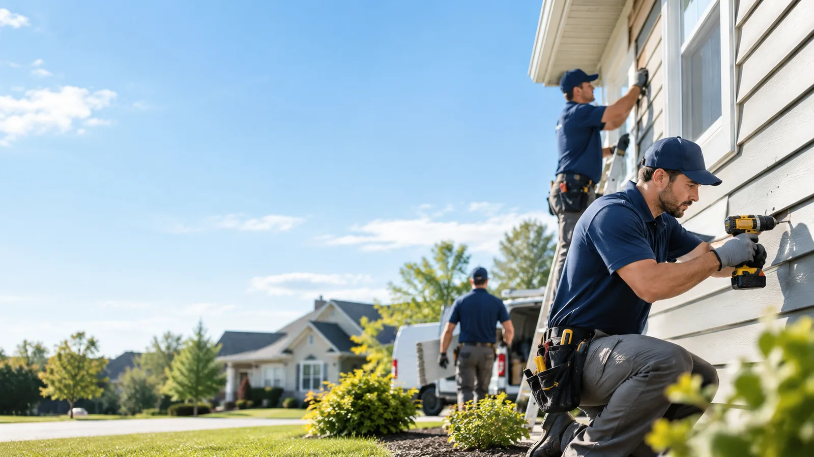 Commercial Siding Repair in Mcbain, MI